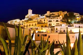 Get lost in the winding cobbled streets of charming Dalt Vila, Ibiza's old town