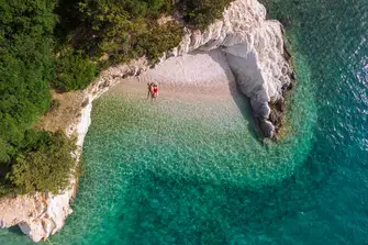 Have your own private beach day on Filiatro beach on Ithaca's east coast&nbsp;