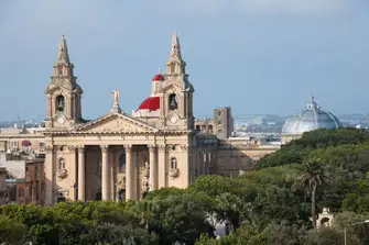 Indulge in Valletta's history and visit many of the cities landmarks, like the magnificent St Publius' church in Floriana