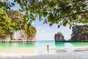 Once you have left Phuket, you will find uninhabited islands