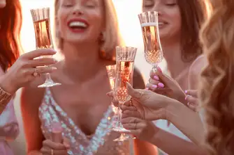 Indulge in crisp pink champagne and the vibrant nightlife and make it a girls' weekend to remember&nbsp;