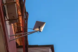 The Starlink antenna is easy to install anywhere, just point it at the sky
