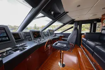 CRYSTAL LADY's navigation systems have recently been upgraded