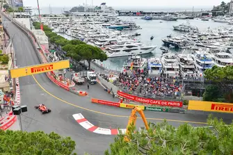 At Monaco F1 circuit you can moor up trackside&nbsp;