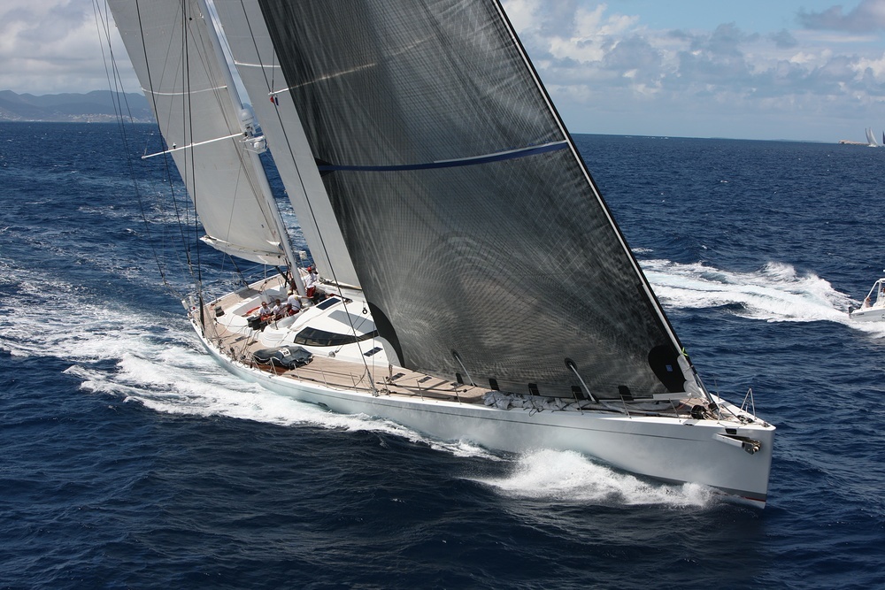 MARI CHA III super sailer yacht reduced in price Burgess